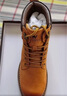 骆驼（CAMEL）王俊凯同款马丁靴高帮秋户外工装大黄靴男 G15W136025 沙漠黄 43 实拍图