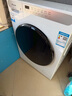 海尔（Haier）【焕新立减15%】滚筒洗衣机智家出品全自动10公斤家用大容量节能纤薄空气洗一级能效变频 【高配冰雪白】蒸汽空气洗+1.1洗净比 洗烘一体 实拍图