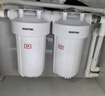 GOOTHO大白瓶前置过滤器 全屋家用自来水过滤净水器大通量大蓝瓶中央过滤通用滤芯除余氯阻垢 10寸双联增强除氯【PP+PCP】 实拍图