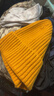 佰思腾 毛线帽子男女秋冬季日系针织帽冷帽潮牌瓜皮帽百搭雅地痞帽 姜黄色-【包耳】 均码 实拍图