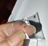 御邪定价足金999蹦迪珠黄金2MM散珠硬金爆闪DIY手串散金子 2mm蹦迪珠：约0.03g（预售） 实拍图