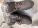 全洲狼 雪地靴男冬季新款东北棉鞋男大码抗寒防水加绒保暖轻便防滑靴子 棕色棉鞋-升级版 加绒 42 (260mm) 实拍图
