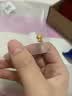 中国黄金（CHINA GOLD）梦幻独角兽黄金吊坠女款足金项链生肖马情人节生日礼物送女友老婆 【今/次日达】独角兽吊坠【赠银镀金链】约0.3g 实拍图