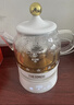膳魔师（THERMOS） 迷你养生壶办公室煮茶器电水壶恒温电热水壶玻璃花茶壶养生杯 礼物 七夕情人节礼物 EHA-1602E-G(本白色） 0.55L 实拍图
