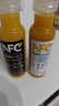农夫山泉 100%纯果汁NFC果汁300ml*12瓶缤纷礼盒(6橙汁+6芒果汁)过年年货 实拍图