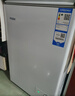 海尔（Haier）100L单温冰柜小型家用小冰柜商用减霜一级能效冷藏冷冻转换深冷冷柜小冰箱BC/BD-100GHW9D国家补贴 实拍图