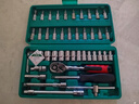 绿林（GREENER）47件套筒扳手汽修工具套装棘轮摩托修车公路工具箱快速扭力螺丝刀 实拍图