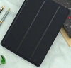 毕亚兹适用iPad Mini7.9英寸保护套 迷你3/2/1通用苹果平板电脑保护后壳 边智能休眠三折皮套PB10-金刚黑 实拍图