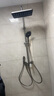 恒洁淋浴花洒全套精铜主体可升降易除垢喷头花洒套装 【除垢置物喷枪】951-333B-SH 实拍图
