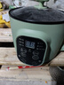 SIJiXIONG 电煮锅迷你多功能1-2人学生宿舍小锅电热杯小火锅煮面电蒸锅电火锅泡面小电锅 绿色智能款-加蒸笼 实拍图