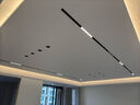 佼佼者（JIAOJIAOZHE）磁吸轨道灯嵌入式灯槽无主灯照明客厅轨道射灯led导轨灯 直通模块 实拍图