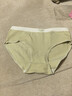 【7A抗菌】女士内裤亲肤舒适透气中腰三角裤纯色小清新少女内裤 随机颜色 1条 L （90-110斤） 实拍图