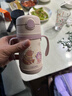 膳魔师（THERMOS）儿童吸管保温杯超轻316L不锈钢把手学生杯幼儿园婴儿水杯上学TCKC 实拍图