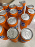 可口可乐（Coca-Cola）芬达Fanta 高考季 无糖零卡橙味碳酸饮料330ml*24摩登罐 年货 实拍图