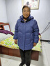 坦博尔羽绒服女中长款带帽宽松舒适保暖妈妈款外套510560D 颜锡蓝 190  实拍图