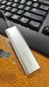 联想（Lenovo）512GB 移动硬盘固态(PSSD) ZX1 Type-c USB3.1双接口 读速560MB/s 手机直连 电脑 银色 实拍图