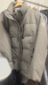 雪中飞鹅绒羽绒服男士短款脱卸帽加厚保暖休闲商务秋冬外套男装190 实拍图