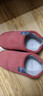 回力全包棉鞋男女士室内外穿冬季防滑棉拖鞋HLX0233红色38-39码 实拍图