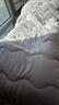 京东京造四季云柔床褥 100%原生羽丝绒学生单人宿舍A类床垫褥子0.9x2m 灰 实拍图