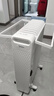 美的（Midea）【白玉】取暖器/电暖器/电暖气家用/烤火炉/13片节能速热/电热油汀/油酊/加热器/烘衣加湿HYX22N 实拍图