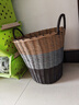 京惠思创脏衣篮浴室神器收纳篮收纳筐玩具收纳桶脏衣篓折叠洗衣篮棕色大号 实拍图