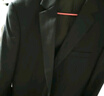 海澜之家（HLA）西服套装男春秋新轻商务经典系列西装套装 黑色02【西服+西裤】 【预订】 3XL 185/104B推荐170~180斤 实拍图