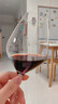 启尔（Cheer）红酒杯家用高脚杯 欧洲进口水晶玻璃杯酒具套装 葡萄酒杯2只装 实拍图