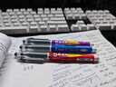 百乐（PILOT）【热门商品】P500-53联名款黑色中性笔水笔0.5直液式走珠笔签字笔学生刷题考试笔蓝色杆（限量版） 实拍图