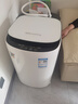 小鸭小黄鸭系列婴儿洗衣机烘干一体迷你高温煮洗全自动洗衣机宝宝儿童专用小型儿童带烘干 4.0KG白【蓝光升级+10大程序】10年保修 波轮 【全自动洗脱一体】 实拍图