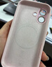 巴蒂尼 Ai按键适用iphone17手机壳苹果17新款草紫色16pro液态硅胶保护套15promax镜头全包防摔14情侣外壳 【砂粉色】硅胶式Ai键*水晶镜头膜*磁吸充电 iPhone 17 实拍图