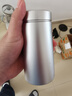 拜杰铝合金茶叶罐家用防氧化密封罐储茶罐 便携旅行罐 大号【220ml】 实拍图