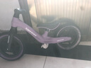 喜尔唯儿童平衡车可调节1到12岁宝宝滑步车小孩自行车轻便无脚踏自行车 12寸 暗夜紫【2-6岁适用】 +礼包 实拍图