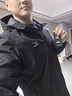 美津浓（MIZUNO）户外夹克男连帽梭织透气情侣锋衣加绒加厚加棉外套男上衣 实拍图