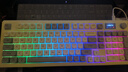 狼途（Langtu）L98奶油骑士98键 有线静音键盘 Gasket结构 RGB灯效 人体工学 实拍图
