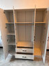 旺府美居【包安装】衣柜卧室平开门欧式简易家用多门收纳储物大衣橱 长140高180深50主柜【四门】 实拍图