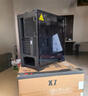 长城（Great Wall）冰霜X7黑色电脑机箱（背插主板/磁吸金属面板/0.75mm厚五金/四面便拆装/360水冷位/9风扇位/5090） 实拍图