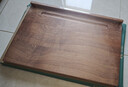 双枪乌檀木擀面板菜板实木家用面板揉面和面板案板切菜板60*40*2cm  实拍图