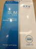 黑甲虫 (KINGIDISK) 500G USB3.0 移动硬盘 SLIM系列 2.5英寸 珍珠银 9.5mm金属纤薄 抗震抗压 SLIM500 实拍图