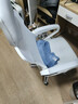 锦汐 电脑椅家用办公椅子靠背人体工学椅学习转椅老板座椅游戏电竞椅 【满配】白灰-乳胶逍遥4级杆脚踏 实拍图