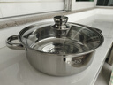 Debo德铂贝利304不锈钢汤锅煲汤炖煮熬粥汤奶锅28cm 实拍图