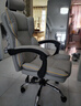 锦汐电脑椅办公椅子电竞椅家用人体工学椅老板椅主播靠背椅皮革转椅 灰色-工学椅【含乳胶坐垫】 实拍图