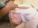 威尔通（WELTSTON）毛绒玩具布娃娃抱枕玩偶摆件儿童生日新年礼物礼品女垂耳兔子公仔 实拍图