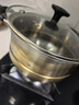 爱仕达（ASD）蒸锅双层不锈钢蒸锅 家用炖蒸煮一体汤锅26CM大容量蒸笼QVL1526WG 实拍图