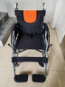 鱼跃 (yuwell)手动轮椅车H062折叠老人轻便免充气铝合金旅行手推代步 实拍图