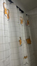 访客 浴帘 优质涤纶加厚免打孔浴室防水隔断帘 柯基款1.8-2米带挂环 实拍图