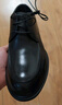 百丽通勤商务皮鞋男秋冬新商场款牛皮正装鞋婚鞋CF01DCM9 经典黑 40 (250mm) 实拍图