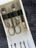 司顿（STONE）指甲刀平口指甲钳斜口甲沟修甲刀成人家用剪甲 银翼修甲修容9件套 实拍图