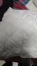 小香风女款无领菱形格小个子内搭轻薄保暖短款冬季羽绒棉服外套 白色 【轻薄保暖】 XL 120-130斤 实拍图