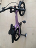 凤凰儿童自行车轻量镁合金学生小孩单车带辅助轮3-6-10-12岁小中大童 【顶配-碟刹一体轮】星云紫丨大礼包+98%已安装 16寸（目前身高115-125cm选择） 实拍图