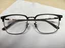 依视路（ESSILOR）眼镜片钻晶膜臻1.6非球面双面防UV远近视配镜现片1片+MUISE镜框 实拍图